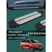 Yerli Peugeot Expert Traveller 2016 Model ve Üzeri Uzun Şaşearaç Yan Basamak