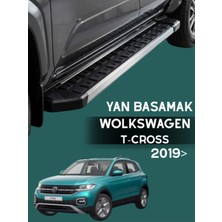 Yerli Volkswagen T-Cross 2019 Model ve Üzeri Uyumlu Araç Yan Basamak