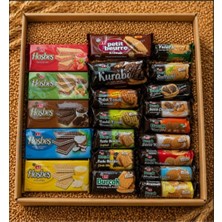 Eti Burçak Bisküvi Gofret Atıştırmalık Paket 21 Parça