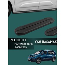 Yerli Peugeot Partner Tepe 2008-2019 Uyumlu Araç Yan Basamak