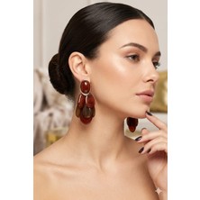 Tılsım Accesories Akik Küpe