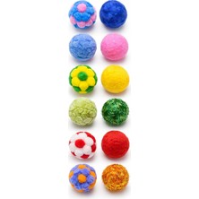 Majo Kedi Oyuncağı Karışık 5 cm 4lü Top