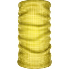 Crown Micro Kare Desenli Çok Amaçlı Bandana Boyunluk Maske Motorcu Buff Aksesuarı Balaklava Kask Altı