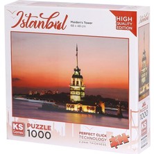 Die Grup 20729 Kız Kulesi Gün Batımı 1000 Parça Puzzle -Ks Puzzle
