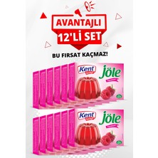 Kent Boringer Jöle Avantajlı 12'li Set (85 gr 12 Adet Frambuaz Jöle)
