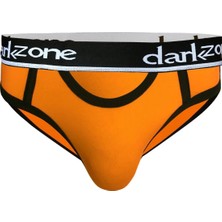 Darkzone Erkek Hardal Önü Açık Slip Külot