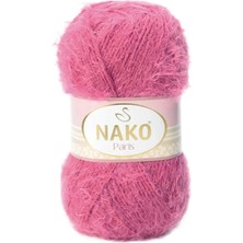 Die Grup 1 Adet Paris El Örgü Ipi Yünü Koyu Pembe 6578