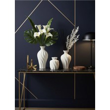Varkal 3'lü Iskandinav Tarzı Modern Bohem Kıvrımlı Pinterest Vazo Set