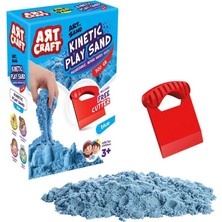 Die Grup 03686 Aksesuarlı Mavi Kinetik Oyun Kumu 500 gr