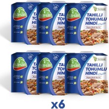 Pişmiş Hindi Mucizetahıllı Tohumlu Zeytinyağlı (But) 6 Adet