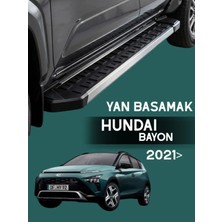 Yerli Hyundaı Bayon 2021 Model ve Üzeri Araç Uyumlu Yan Basamak