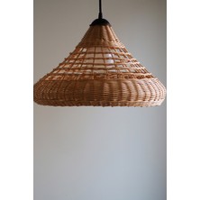 Rattam Doğal Koza Bambu Aydınlatma: Grey