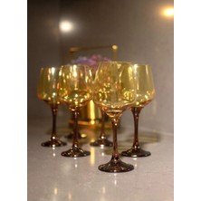 Sudeka 6 Parça Renkli Kadeh Bardak Seti 295CC