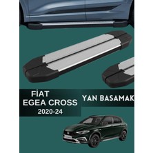 Yerli Fiat Egea Cross 2020-2024 Model Uyumlu Araç Yan Basamak