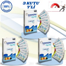 H-B KAMAGRAJEL100MG Jel 3 Kutu 21'li Kullanım Paket Orijinal Performans_arttırıcı Geciktirici Takviye Erkek-Kadınlara Özel Uyarıcı 100% Etkili KAMAGRAJELLY100MG Jel Aromalı