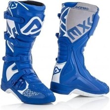 Acerbis X-Team Bot Beyaz Mavi