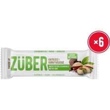 Züber Meyve Bar Antep Fıstıklı ve Kakaolu 40G x 6 Adet