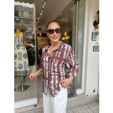 Cs Chic Shop Batik Desenli Gömlek