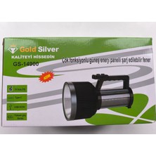 Birlik Gold Silver Gs 14900 Güneş Panelli Uzun Menzilli Fener