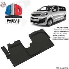 Opel Vivaro C (Zafira Life) Ferrous 4d Havuzlu Kauçuk Paspas 2023