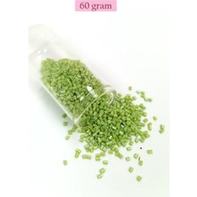 Die Grup Kesme Cam Boncuk 2mm - 60 Gram - Yeşil - BNC373