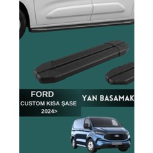 Yerli Ford Custom 2024 Model ve Üzeri Kısa Şase Uyumlu Araç Yan Basamak