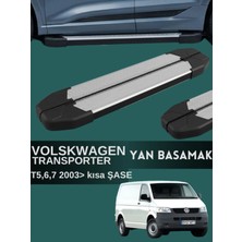 Yerli Volkswagen Transporter T5,6,7 2003 Model ve Üzeri Kısa Şase Uyumlu Araç Yan Basamak