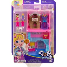 Die Grup HNB03 Polly Pocket Pollyville Şeker Dükkanı Oyun Seti