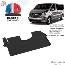 Opel Vivaro A-B 2016 Ferrous 4d Havuzlu Kauçuk Paspas