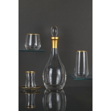 Sudeka 49 Parça 12 Kişilik Royal Touch Gold Bardak-Meşrubat-Su Takımı