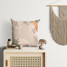 Abat Home Dekoratif, Modern Dijital Baskılı Süet Kırlent Kılıfı (Koltuk Yastık Kılıfı)  40 x 40