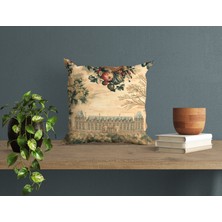 Abat Home Dekoratif, Modern Dijital Baskılı Süet Kırlent Kılıfı (Koltuk Yastık Kılıfı)  40 x 40