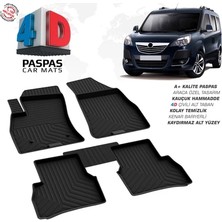 Opel Combo D Ferrous 4d Havuzlu Kauçuk Paspas 2018