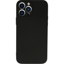 Ergün Collection Iphone 13 Pro Max Kılıf Nano Içi Kadife  - Siyah