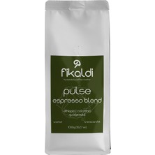 Fikaldi Coffee Pulse Espresso Blend Yoğun Krema (Çekirdek ve 2 Farklı Öğütme Seçeneği) 1000g