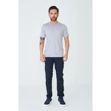 White Stone Lacivert Tencel Kumaş Yazlık Chino Erkek Pantolon