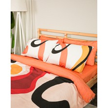 Rasel Tekstil Holiday Pamuklu Çift Kişilik Çiçekli Nevresim Takımı Lastikli Çarşaflı  200X220 cm