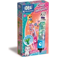 Die Grup 18875 Idea Clemetoni - Fosforlu Kalem Tasarım Seti - Evcil Hayvanlar