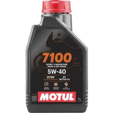 Motul 7100 4t 5W-40 1 Litre 4 Zamanlı Motosiklet Motor Yağı - 0781387029500