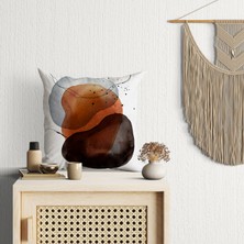 Abat Home Dekoratif, Modern Dijital Baskılı Süet Kırlent Kılıfı (Koltuk Yastık Kılıfı)  40 x 40