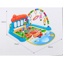 Birlik Oyuncak Gökkuşağı Piyanolu Oyun Halısı HE0638