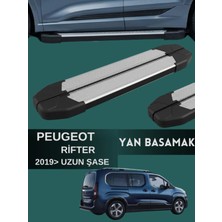 Yerli Peugeot Rifter 2019 Model ve Üzeri Uzun Şase Uyumlu Araç Yan Basamak