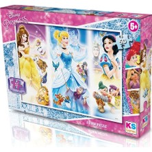 Die Grup PR709 Prenses 50 Parça Puzzle -Ks Puzzle