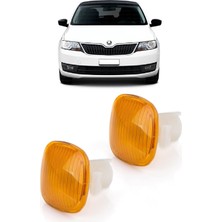 CME PARTS Skoda Rapid 2012-2015 Uyumlu Sağ+Sol Takım Sarı Çamurluk Sinyali 2 Adet 1U0949127