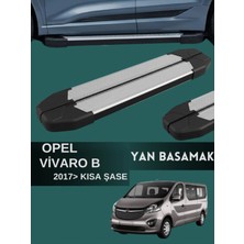 Yerli Opel Vivaro B 2017 Model ve Üzeri Kısa Şase Uyumlu Araç Yan Basamak