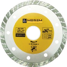 Die Grup Meşem Granit Mermer Kesici Elmas Testere 180 mm