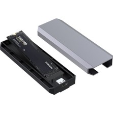 Plentiful M2 SSD Harici Okuyucu ve Yazıcı 10GBPS Type-C Harici Bellek Kart Okuyucu Nvme - Ngff Optimus