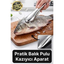 Svein #balıkpulu Mutfakta Zamandan Tasarruf Pratik Hijyenik Paslanmaz Çelik Balık Pulu Kazıyıcı Aparat