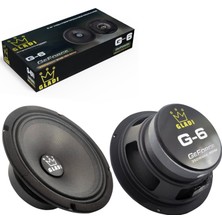 Gladi Gladı G-6 Oto Midrange 16CM 350W Maksimum 110W Rms 2 Adet