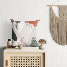Abat Home Dekoratif, Modern Dijital Baskılı Süet Kırlent Kılıfı (Koltuk Yastık Kılıfı)  40 x 40